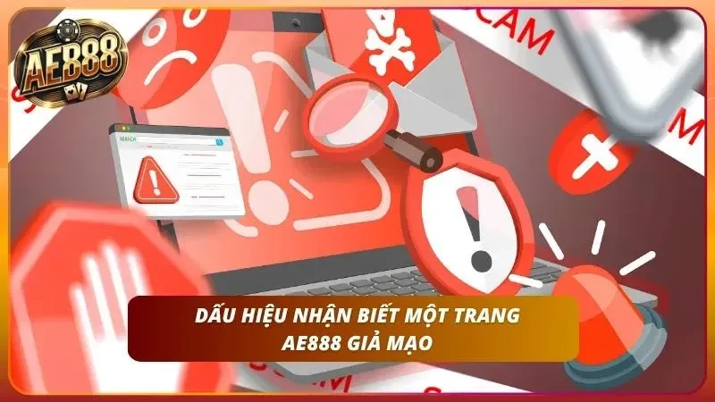 Các chi tiết bất thường trên giao diện của website lừa đảo