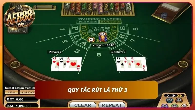 Luật rút lá bài thứ 3 đơn giản