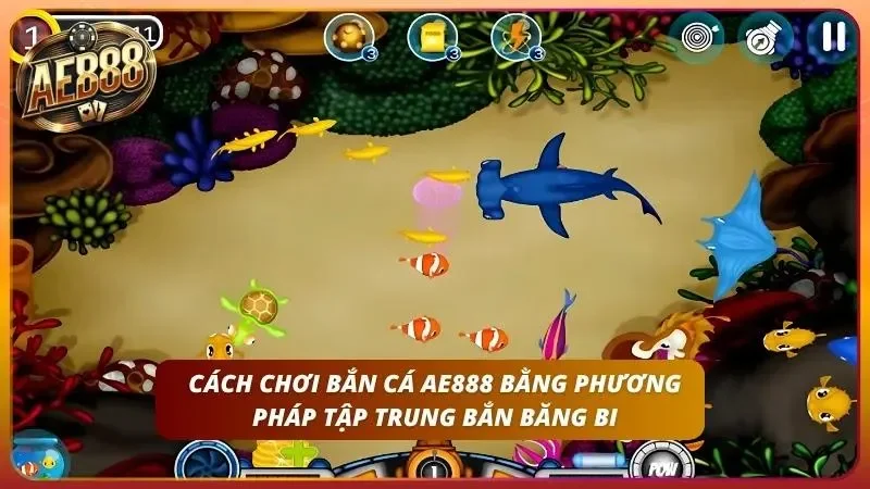 Tập trung bắn băng bi giúp viên đạn tạo sát thương kép