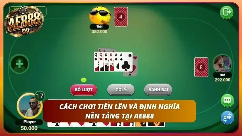 Định nghĩa của bộ môn tiến lên và cách chơi mà anh em mới tham gia cần nắm