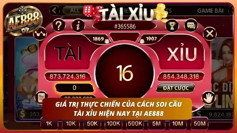 Cách Soi Cầu Tài Xỉu - Bắt Cầu Chính Xác 90% Tại Ae888 1 Biểu đồ lịch sử kết quả hỗ trợ phân tích xu hướng cầu tài xỉu chính xác.