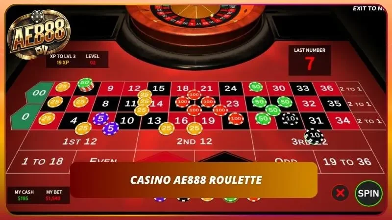 Roulette vòng quay với các ô số kỳ diệu