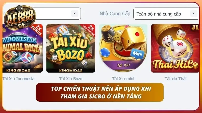 Khám phá 3 chiến thuật nên sử dụng trong đánh Tài Xỉu
