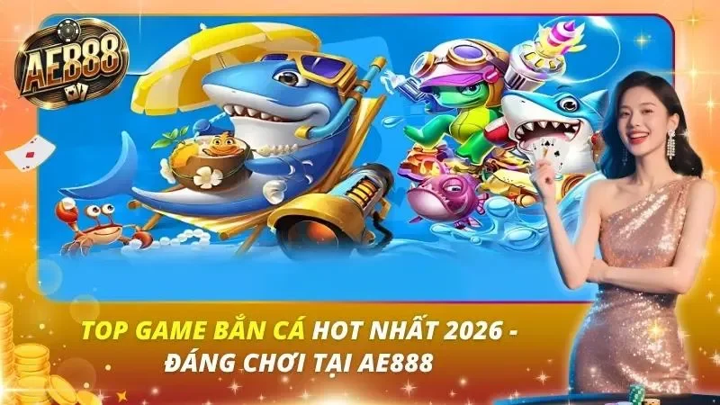 Top Game Bắn Cá Hot Nhất 2026 – Đáng chơi tại AE888